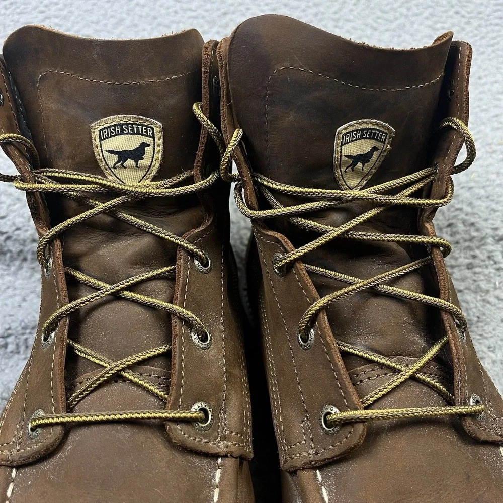 Irish Setter Ashby 83651 Work Boots Men's 12 D Brown Leather
